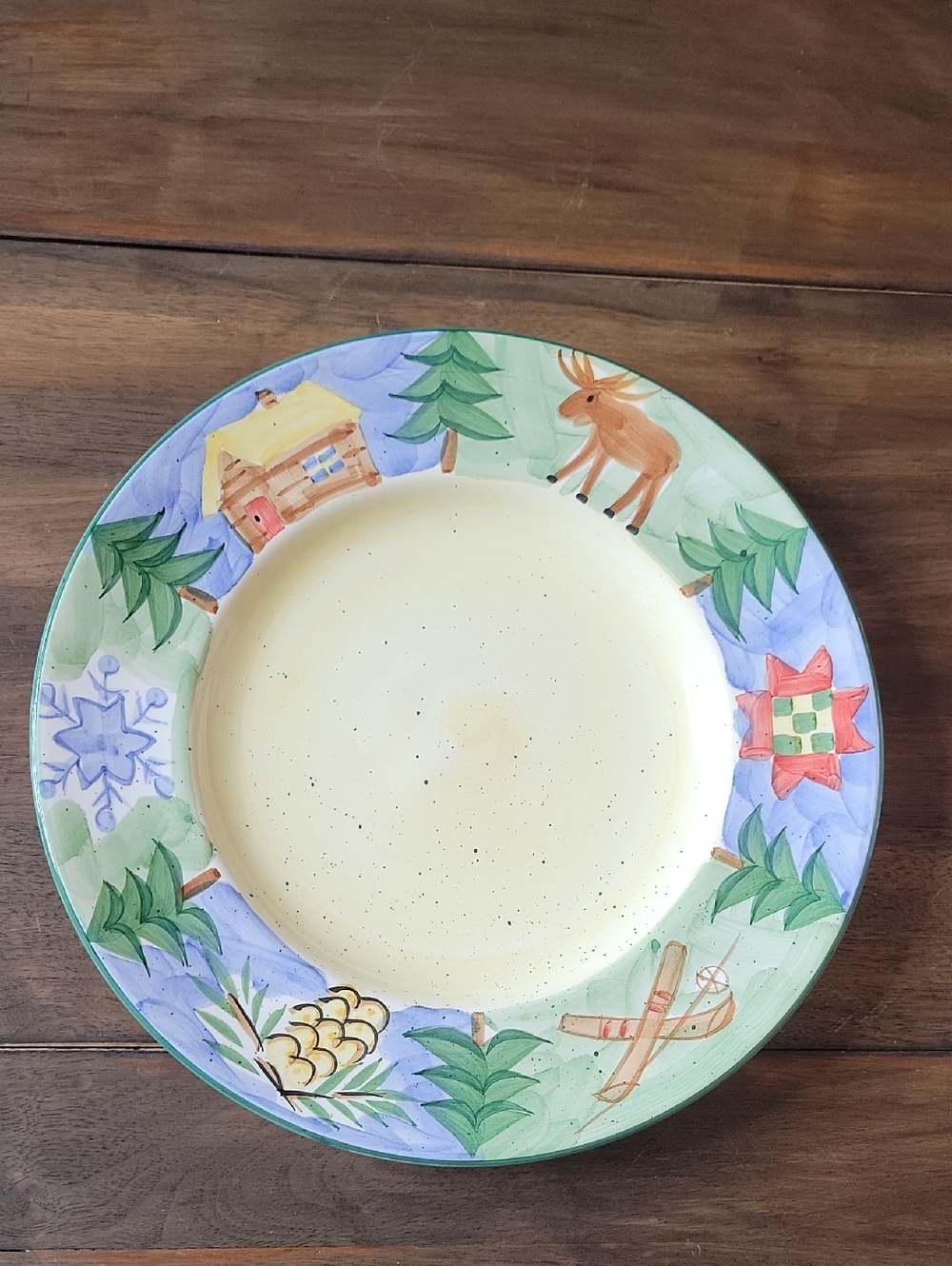SIERRA By Bella Ceramics 10.5" Ceramic Plate